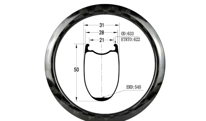 RIM Carbon 50mm Rim Brake